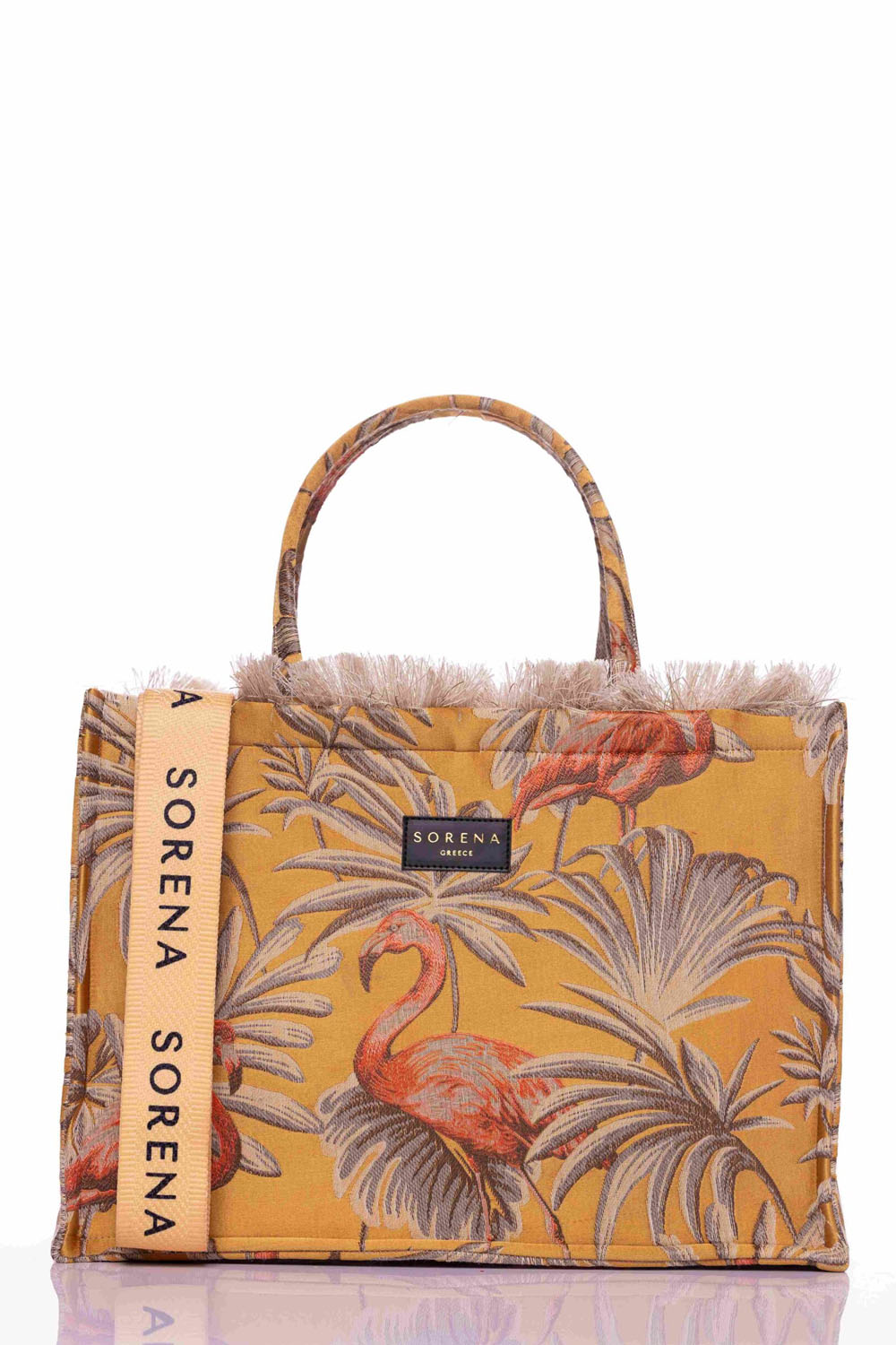 Flamingo Print Τσάντα Sorena