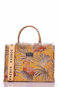 Flamingo Print Τσάντα Sorena