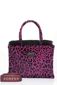 Sorena Τσάντα Χειρός Animal Print (Μεσαία)