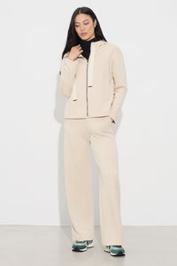 Ζακέτα με κουκούλα και φερμουάρ