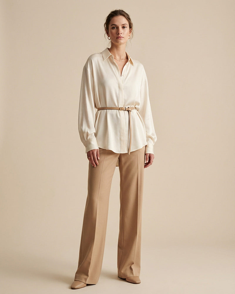 Oversized ρούχα με θηλυκή ισορροπία