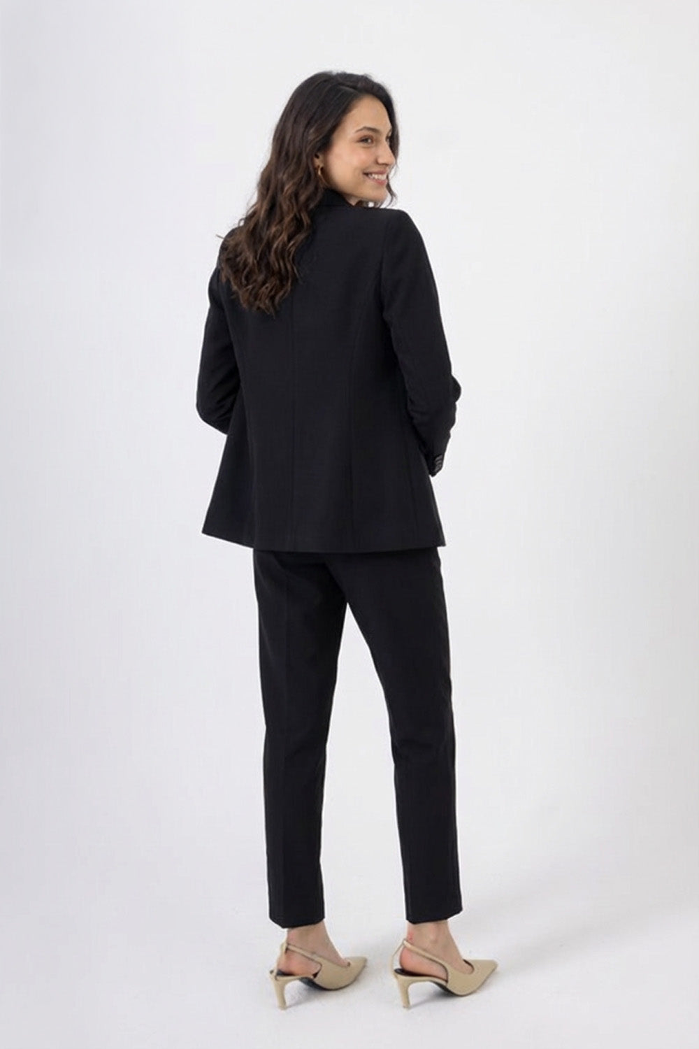 Μαύρο παντελόνι κοστουμιού γυναικείο