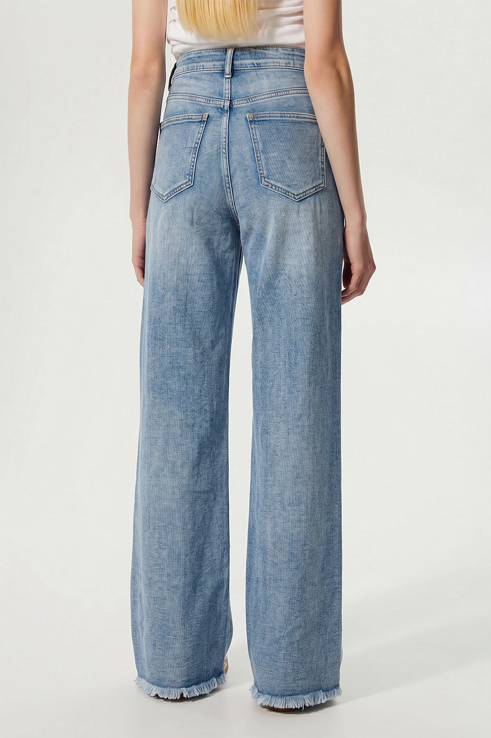 Γυναικείο Wide Leg Τζιν Παντελόνι