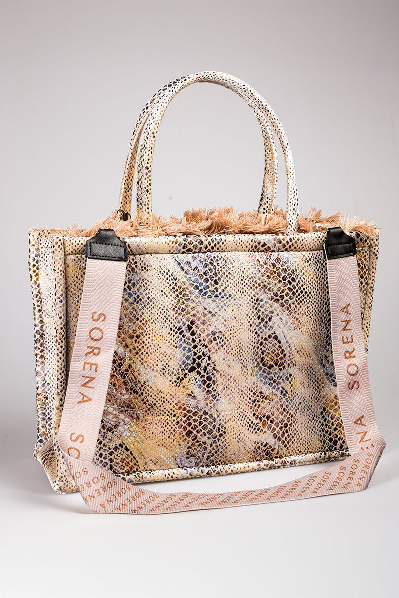 Snake Print Τσάντα Sorenay