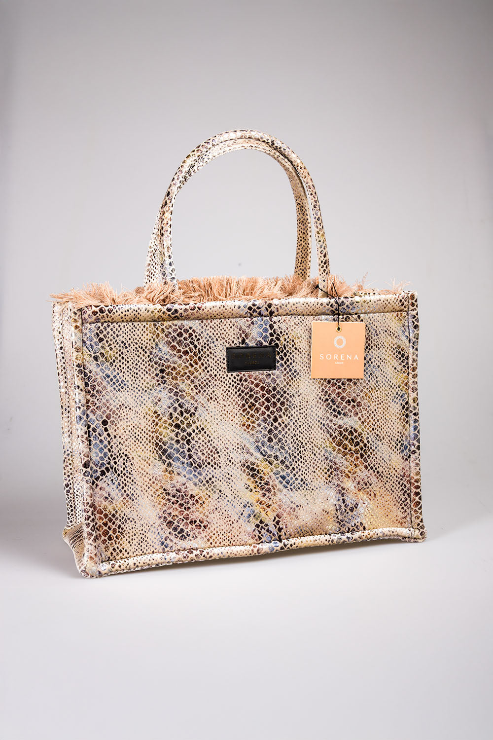 Snake Print Τσάντα Sorenay