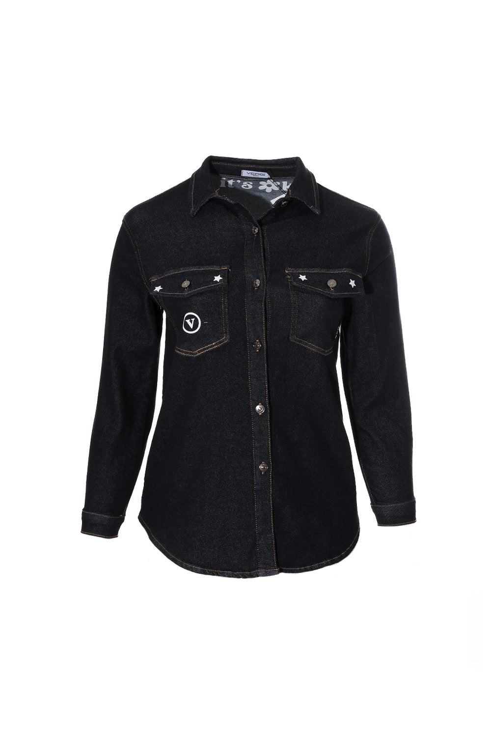 Denim jacket “Stay Wild”