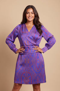 Φόρεμα purple flower