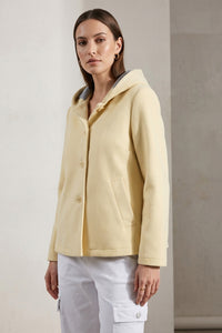 Κουκούλα Jacket σε απόχρωση Panna