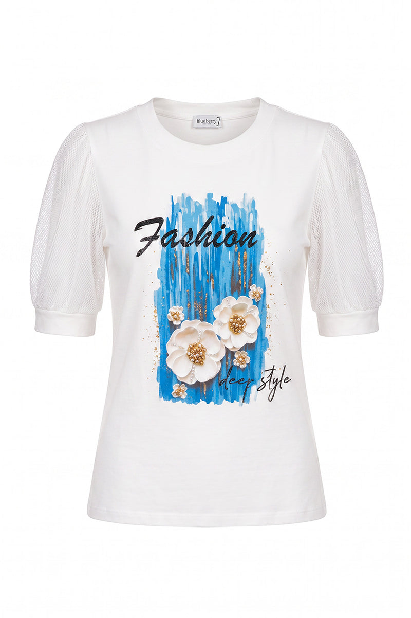 Μπλούζα Fashion Flowers