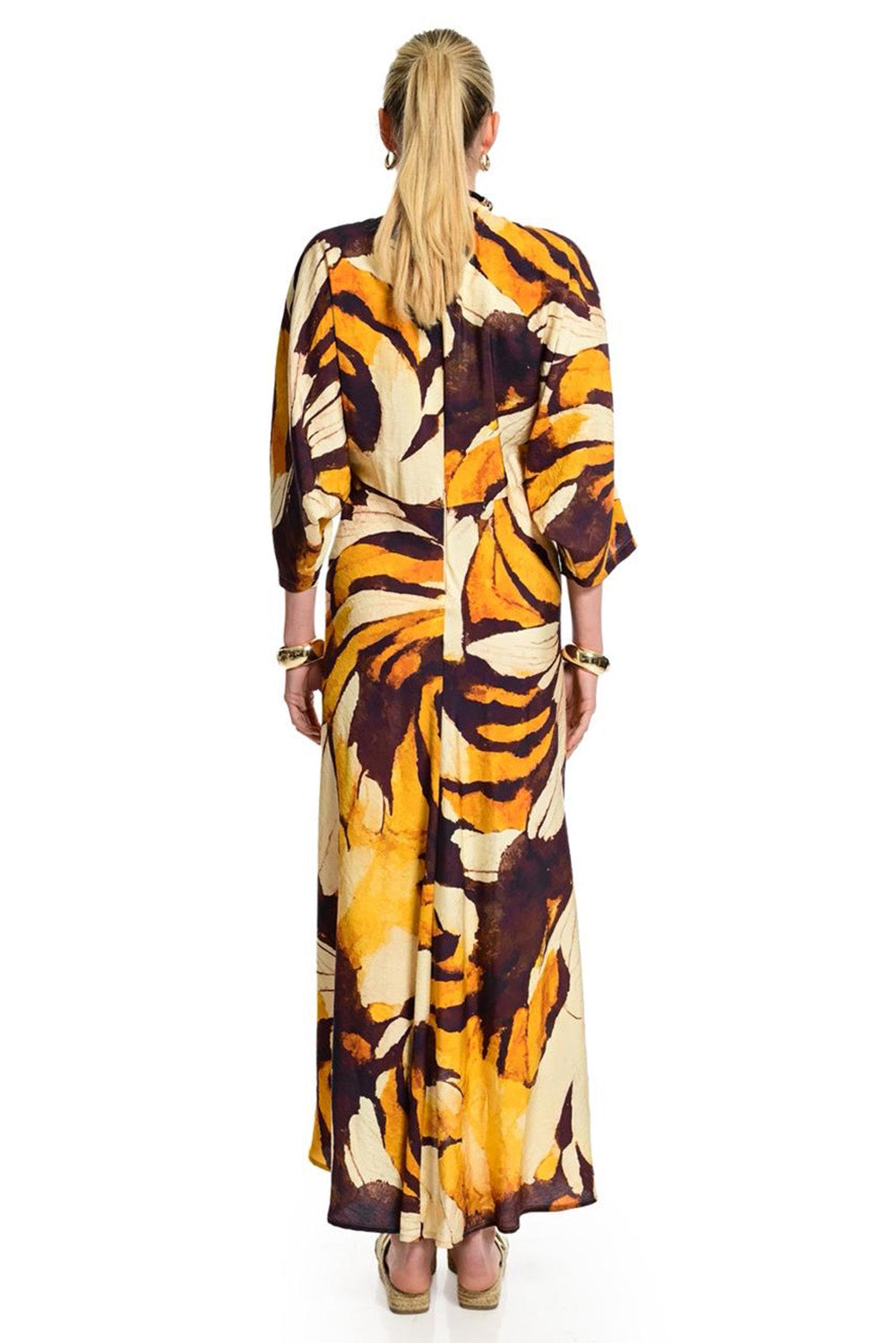 Maxi Φόρεμα Golden Safari