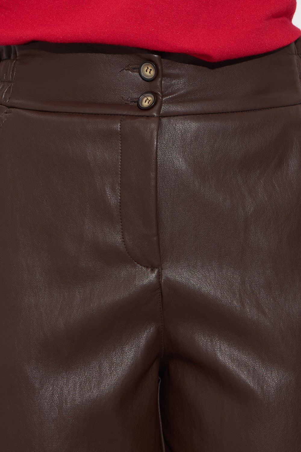 Παντελόνι δερματίνη με λάστιχο