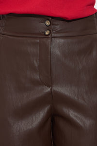 Παντελόνι δερματίνη με λάστιχο