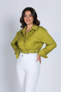 Σακάκι cropped kinoa