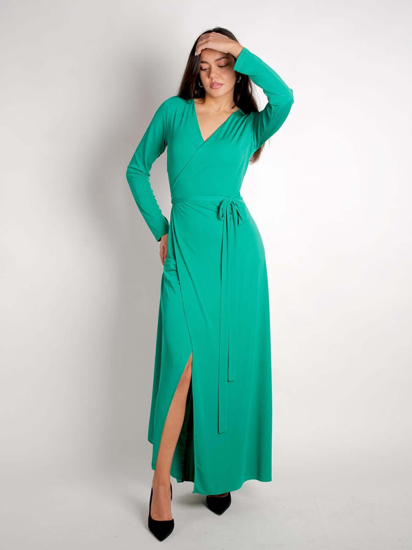 Φόρεμα πράσινο c-throu